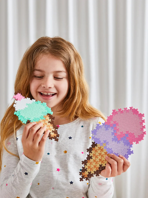 Plus-Plus Puzzle By Number Byggesett Iskjeks 250 Deler