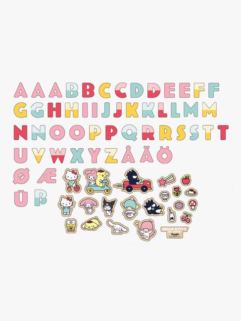 Hello Kitty Magnetbokstaver og Figurer