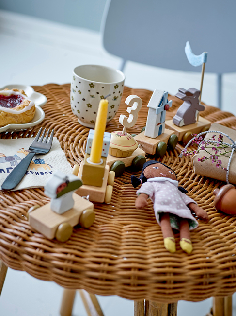 Bloomingville MINI Alfi Bursdagstog, Brun