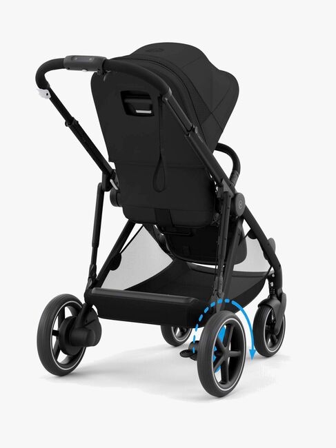 Cybex e-GAZELLE S Sportsvogn, Moon Black/Black