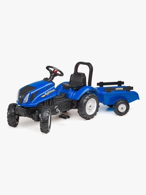 Falk New Holland T6 Traktor med Tilhenger