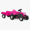 DOLU Trampetraktor med Slep, Rosa