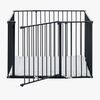 BabyDan Square Lekegrind 105x72x71 cm , Svart