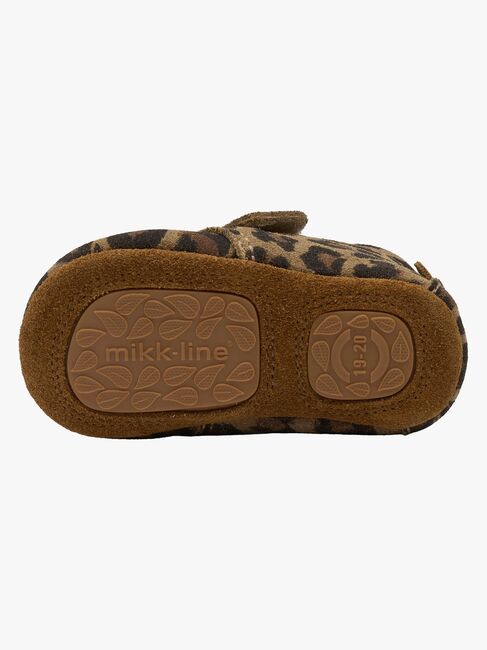 Mikk-Line Tøfler Semsket Skinn, Leo