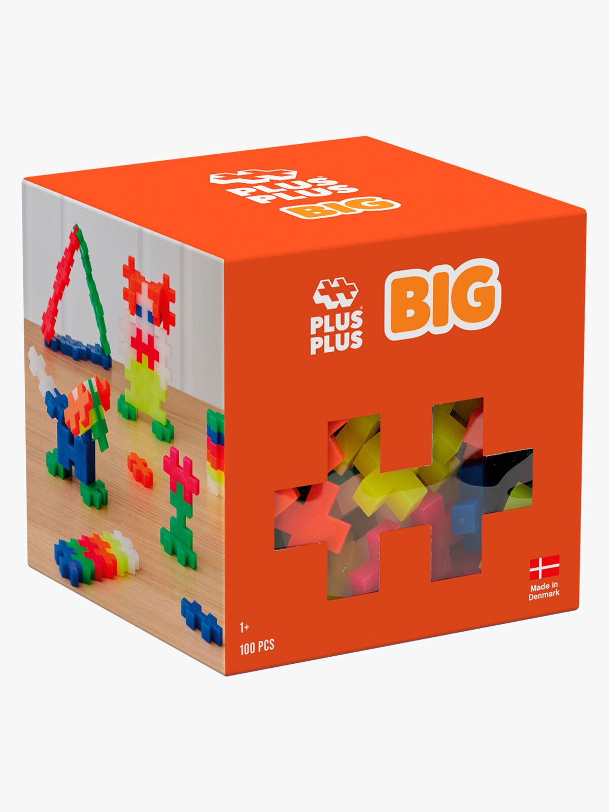 Plus-Plus BIG Neon Mix 100 Deler