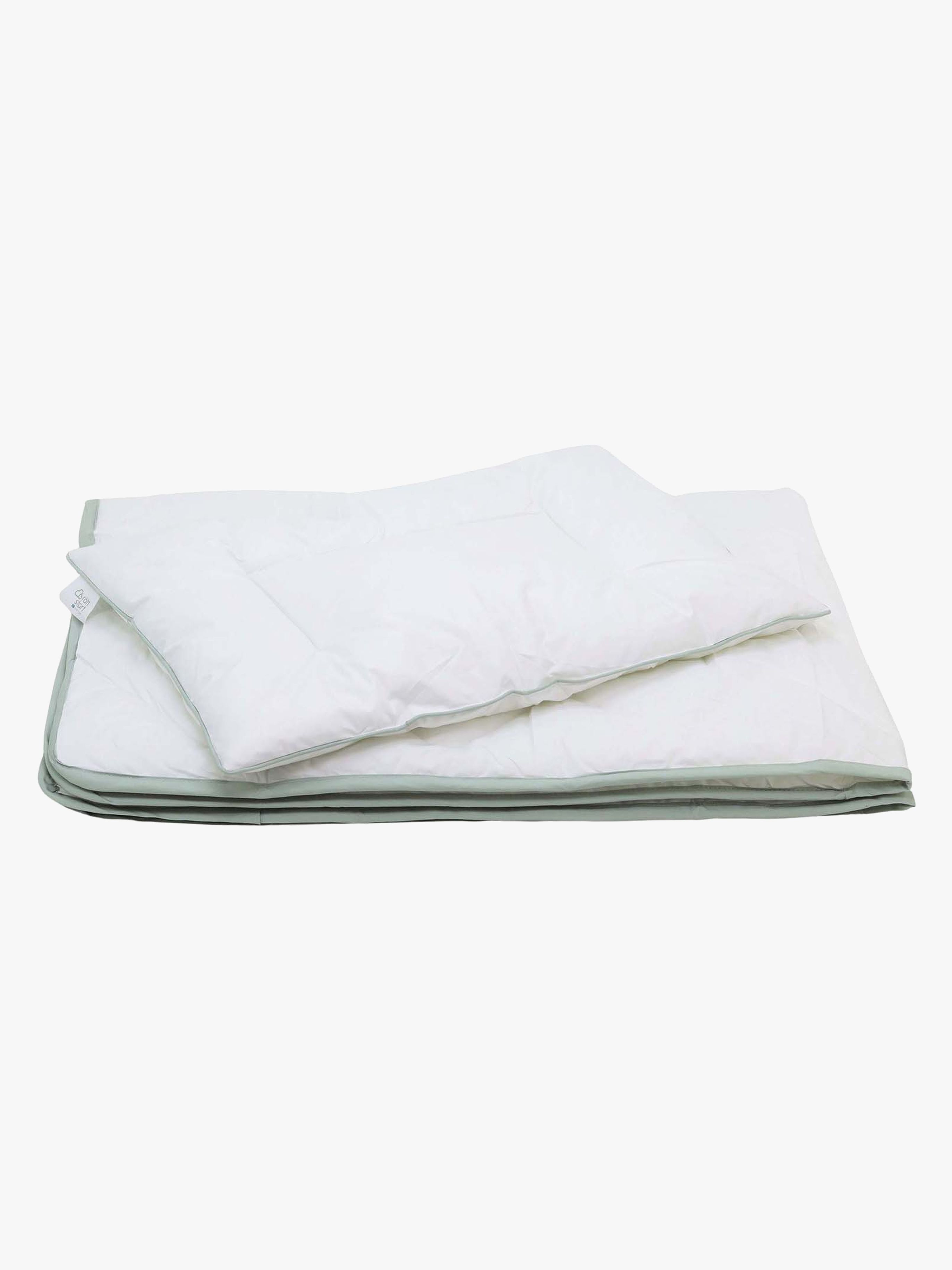 Rätt Start Dyne og Pute Vogn 70x80 TOG 3 - Sengetilbehør - 100% Polyester