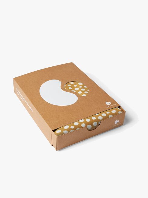 Coracor Bæresjal Abstract Dot, Mustard 