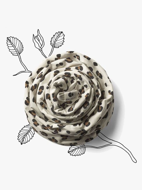 Coracor Bæresjal, Leopard/Off-white