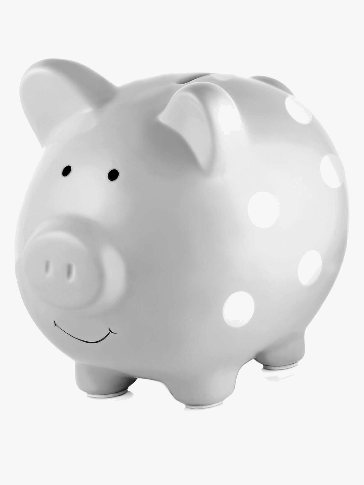 Pearhead Sparegris Medium, Polka Dot Gray