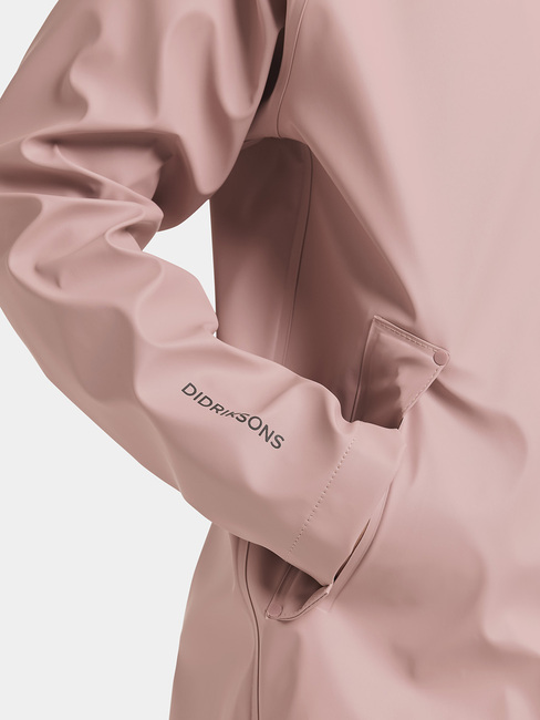 Didriksons Hepta Regnjakke, Vintage Pink