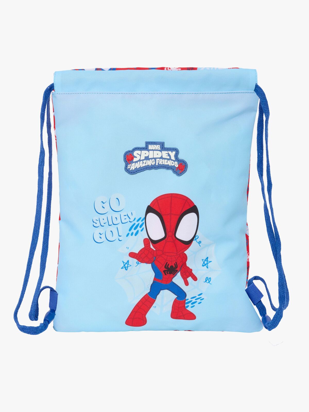 Spidey and His Amazing Friends Treningsbag, Rød/lyseblå