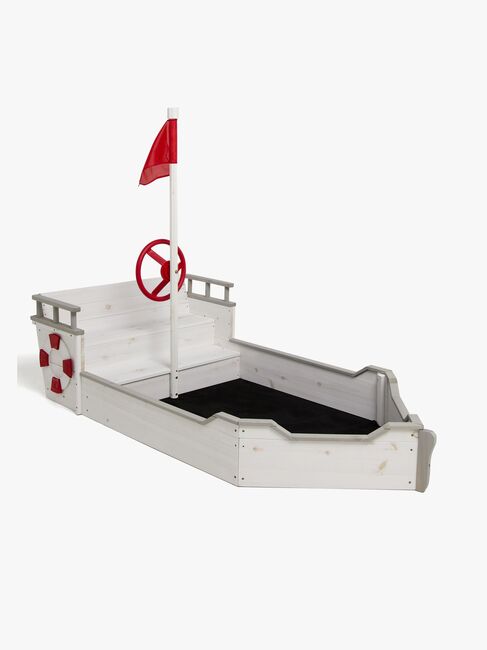 Woodlii Sandkasse i Tre Båt, Hvit