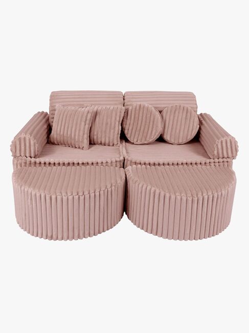MeowBaby Churros Max Sofa, Ruby Chocolate Pink