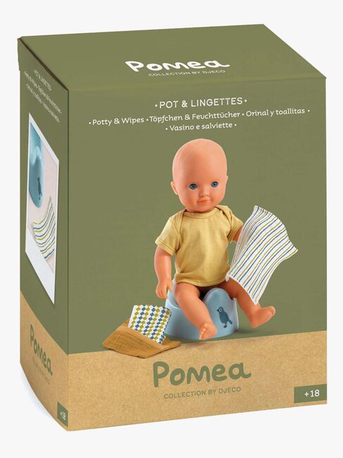 Djeco Dukketilbehør Potte & Tøyservietter til Dukke