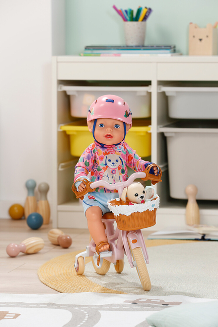 BABY born Dukkesykkel med Hund