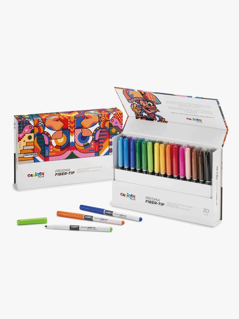 Carioca Prisma Fiberpenner 30-Pakk