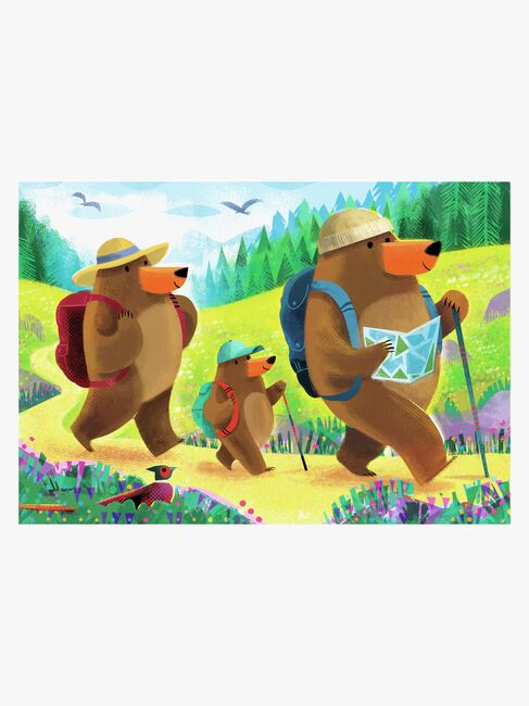 Ravensburger Bjørnefamilien Puslespill 2x24 Brikker