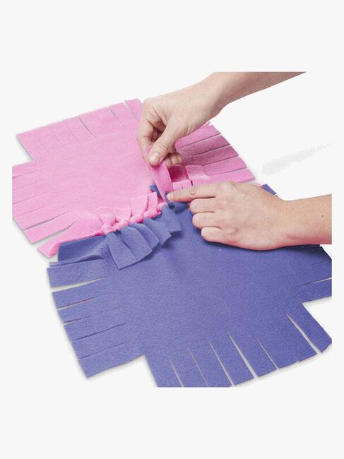 Melissa & Doug Fleeceteppe, Laget Av Meg Blomstrete 
