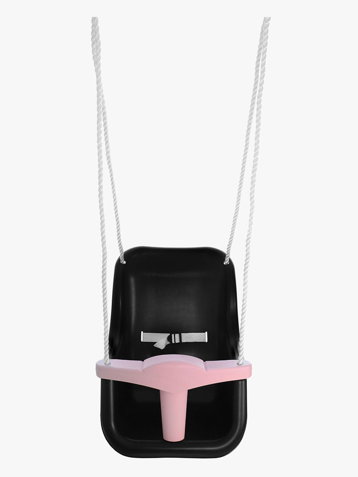 Hörby Bruk High Babyhuske, Svart/Lyserosa