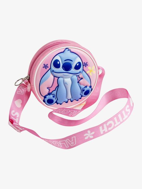 Disney Stitch 3D Skulderveske, Rosa