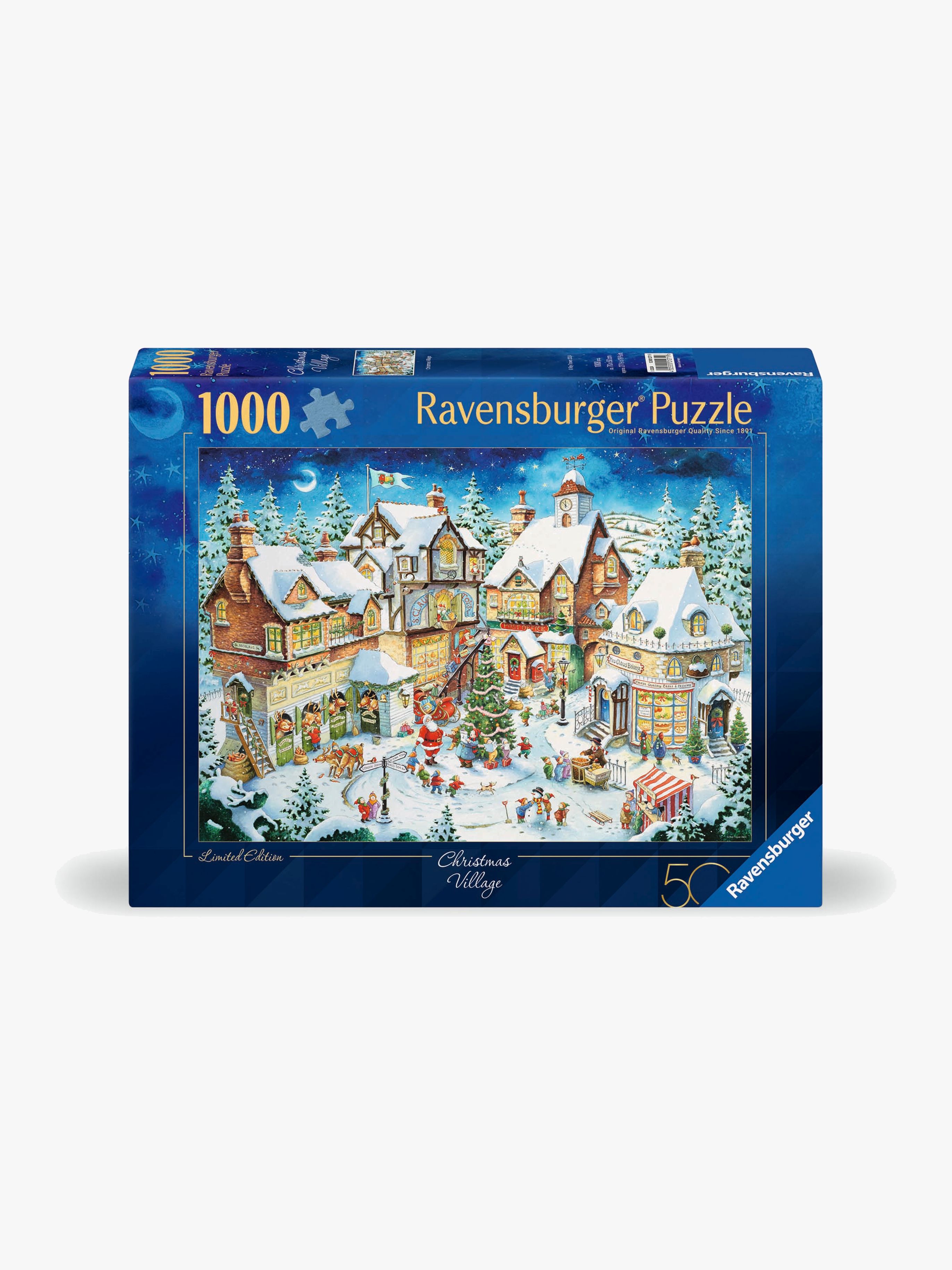 Ravensburger 50-årsjubileum Jul Puslespill Limited edition - Familiepuslespill - Tre