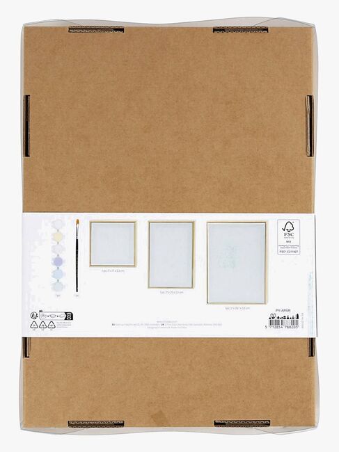 Creativ Company Lerett 3-Pakk, Pastellfarget