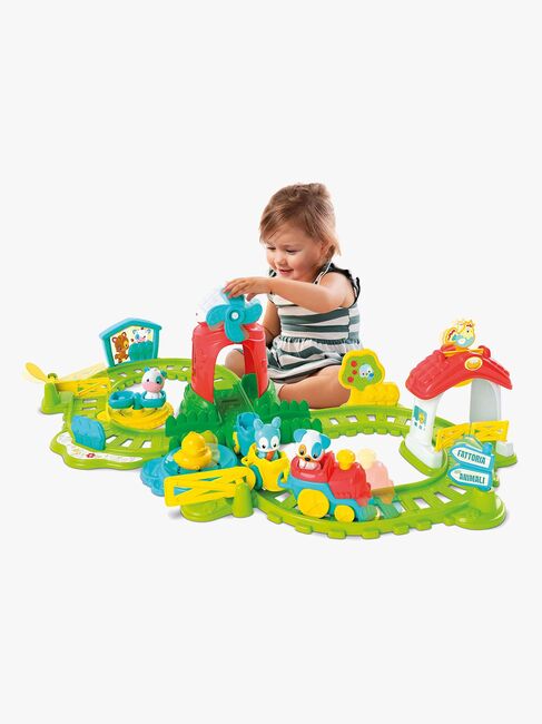 Clementoni Baby Interaktivt Tog med Bondegårdsdyr