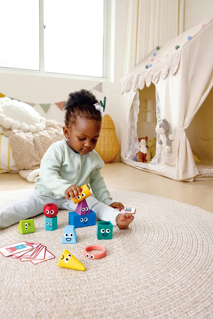 Hape Stabletårn Geometri 10 Deler