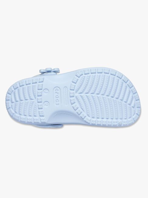 Crocs Classic Pearl Shine Tøfler, Blue Frost