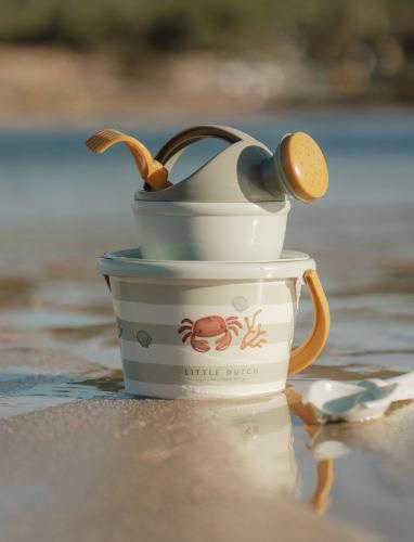 Little Dutch Fresh Greens Strandsett 5 Deler, Green