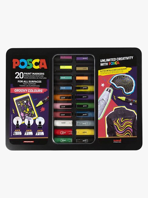 Posca Tusjpenner i Etui 20 Stk