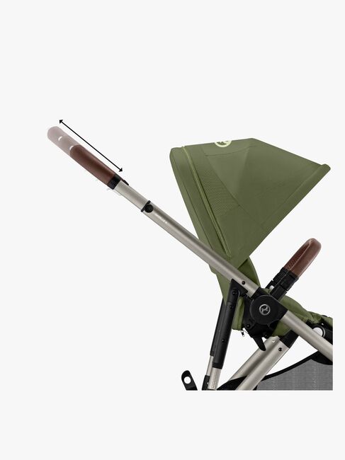 Cybex GAZELLE S Sportsvogn, Taupe/Moss Green