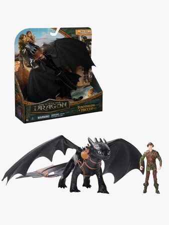Dragetreneren Viking & Dragon Lekesett Toothless & Hiccup