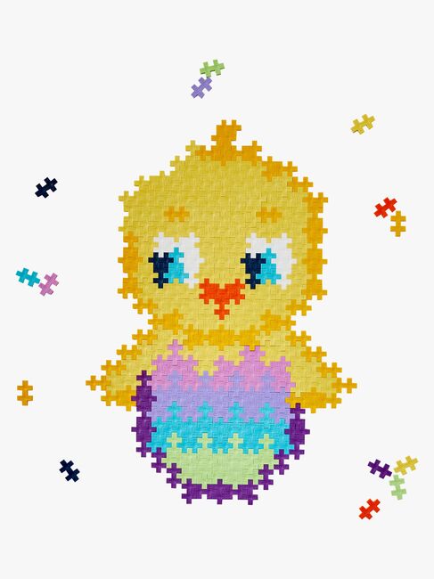 Plus-Plus Puzzle By Numbers Chick Byggesett 250 Deler