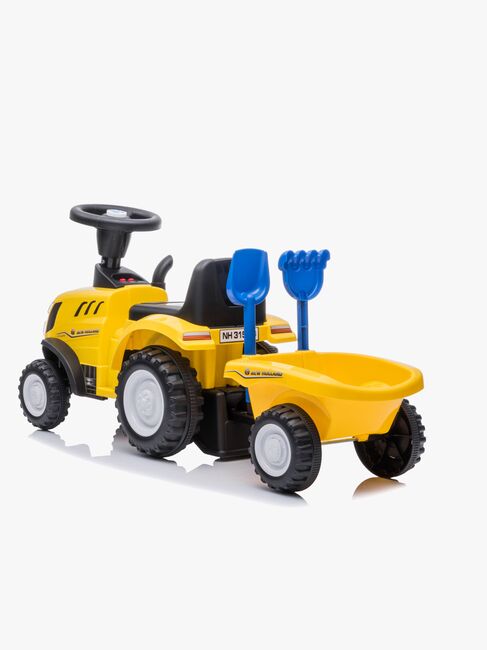 New Holland Gåbil med Tilhenger, Gul