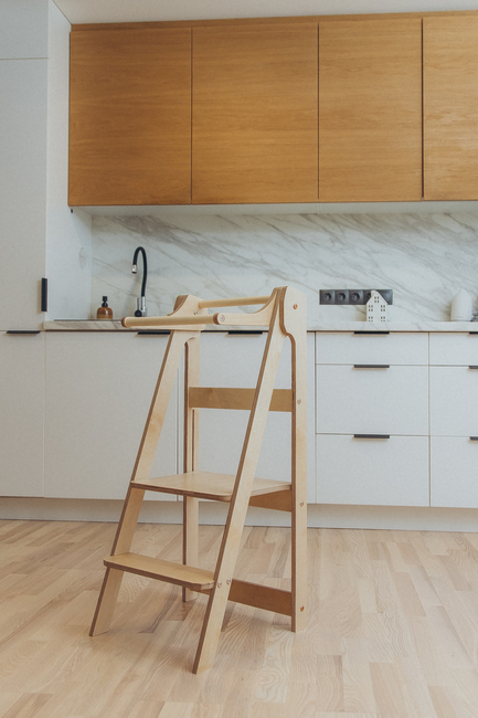 Duck Woodworks Sammenleggbar Læringstårn, Nature