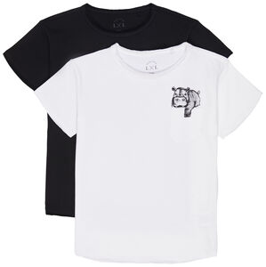 Luca & Lola Ettore T-Shirt 2-pack, White/Black