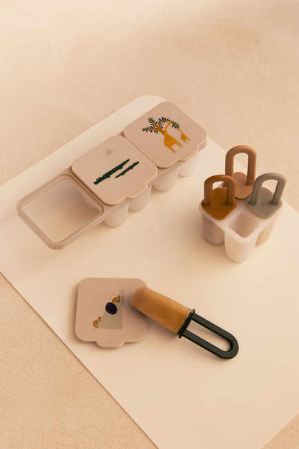 LIEWOOD Kaimen Mat- og Iskrembrett, All together/Sandy