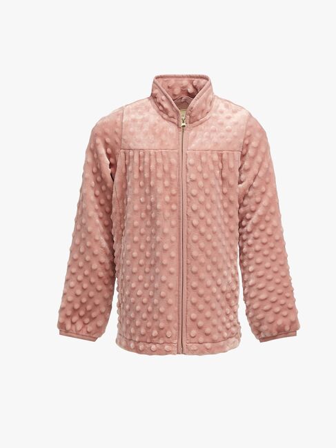 Petite Chérie Atelier Ella Fleecejakke, Mellow Rose