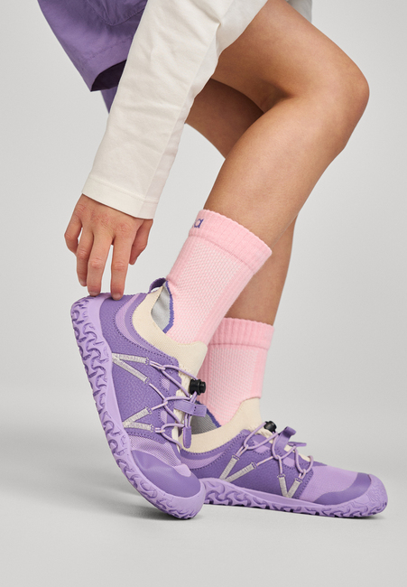 Reima Vaellus Barefoot Sneakers, Misty Violet
