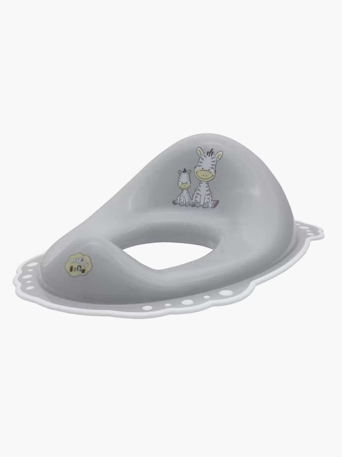 Maltex Sebra Toalettsete Antislip, Grå