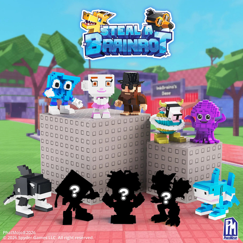 Roblox Steal A Brainrot W1 Samlefigur Mini 6 cm Blandet