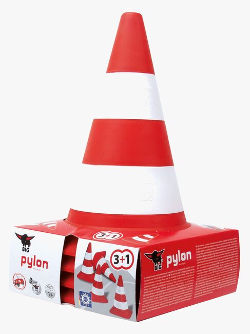 BIG Trafikkjegler 4-Pack