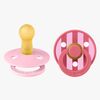 BIBS Studio Colour Block Smokk 2-Pakk Lateks Str 2, Baby Pink Coral Mix
