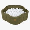MeowBaby Aesthetic Flower Ballbasseng, Olive Green