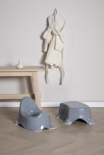 Beemoo CARE Anti-Slip Potte og Krakk, Grå