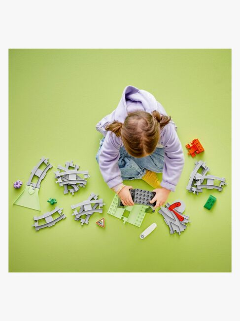 LEGO DUPLO Town 10425 Utvidelsessett med togtunnel og skinner