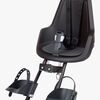 BoBike GO Mini Front Mount Sykkelsete, Urban Black