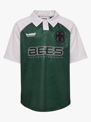 Hummel JR Loose Tiger Soccer T-skjorte, June Bug