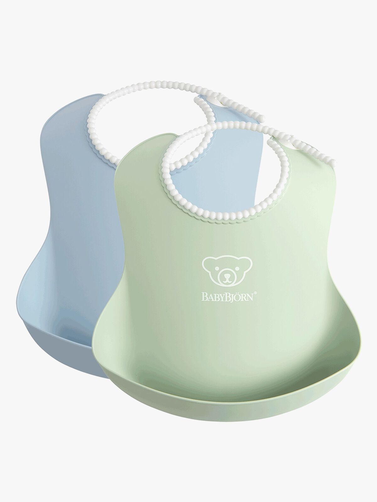 Babybjörn Smekker 2-pack, Blekgrønnn/Blekblå